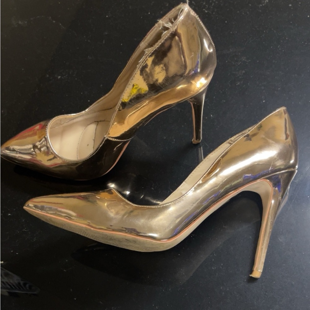 Nice Gold Heels